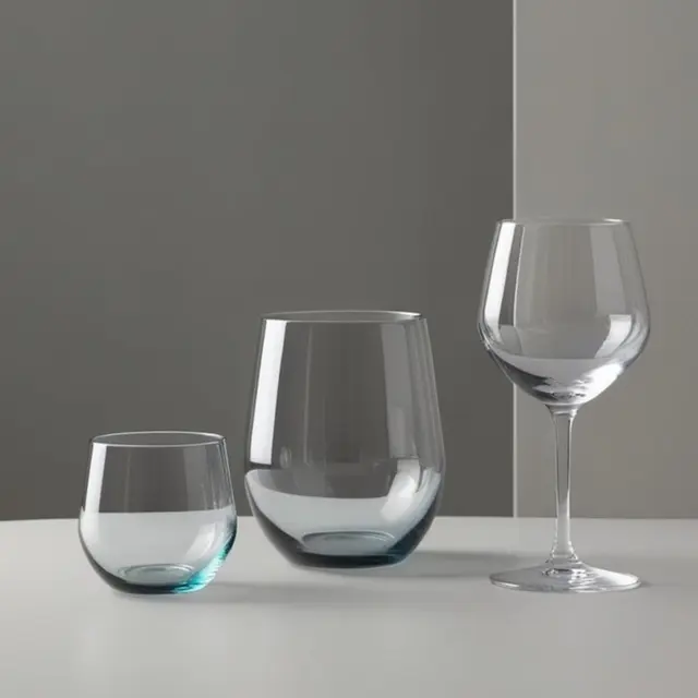 glass and goblets